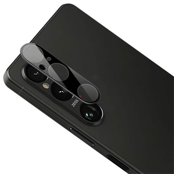 Sony Xperia 1 VI - Protections en verre trempé pour lentille arrière (2 pièces) - Noir