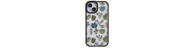 Coque iPhone 14 Plus Esquisse de Cactus