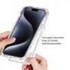 Coque iPhone 15 Hybride Transparente