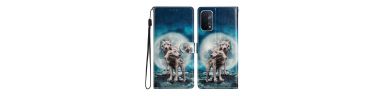 Housse Oppo A74 5G / A54 5G Motif Loups