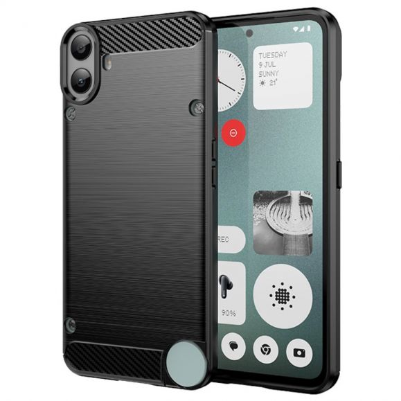 Coque Nothing CMF Phone 1 effet brossé silicone