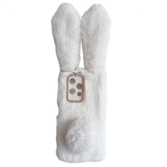 Coque Honor 200 Lite Lapin Fausse Fourrure