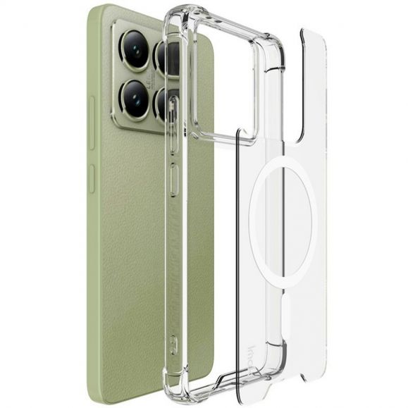 Coque Xiaomi 14T IMAK Transparente Compatible MagSafe