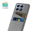 Coque Xiaomi 14T Pro Tissu Porte-Cartes