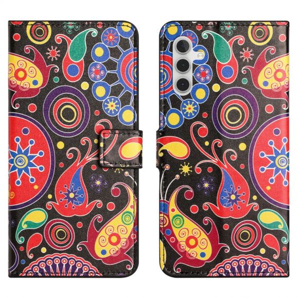 Housse Samsung Galaxy S24 FE Paisley fleur