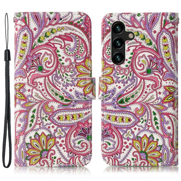 Housse Samsung Galaxy S24 FE paisley fleur