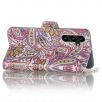 Samsung Galaxy S24 FE - Housse paisley fleur