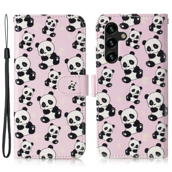 Housse Samsung Galaxy S24 FE multiples pandas