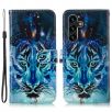 Samsung Galaxy S24 FE - Housse Tigre artistique