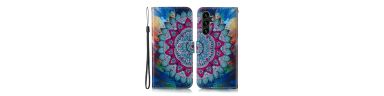 Housse Samsung Galaxy S24 FE mandala fleur