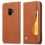 Housse Samsung Galaxy S9 Leather Wallet - Marron