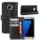 Housse Samsung Galaxy S7 Edge Cuir Premium - Noir
