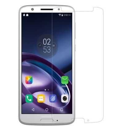 2 protections d'écran Motorola Moto G6 Plus en verre trempé